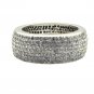 Riyo cubic zirconia925 Solid Sterling Silver Detailed Ring Srwhcz75-110026