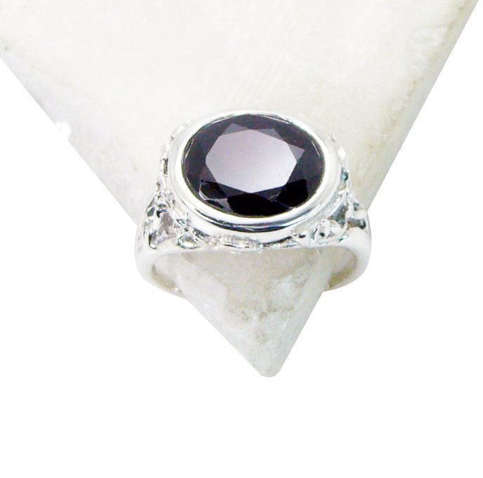 Riyo Garnet Contemporary Cameo Ring Sz 7 Srgar7-26150