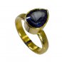 Riyo Blue Mystic Quartz Wholesale Plated Thumb Ring Sz 7 Gprbmq7-55016