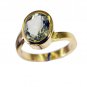 Riyo Green Amethyst 18-Kt Gold Plated Thumb Ring Sz 8 Gprgam8-28076