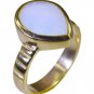 Riyo Purple Gold Plated Fire Opal CZ Ring pleasant handmade costume jewellery GP