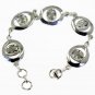 Riyo Green Amethyst 925 Jewellery 925 Silver Bracelet L 7.5in Sbragam-28001