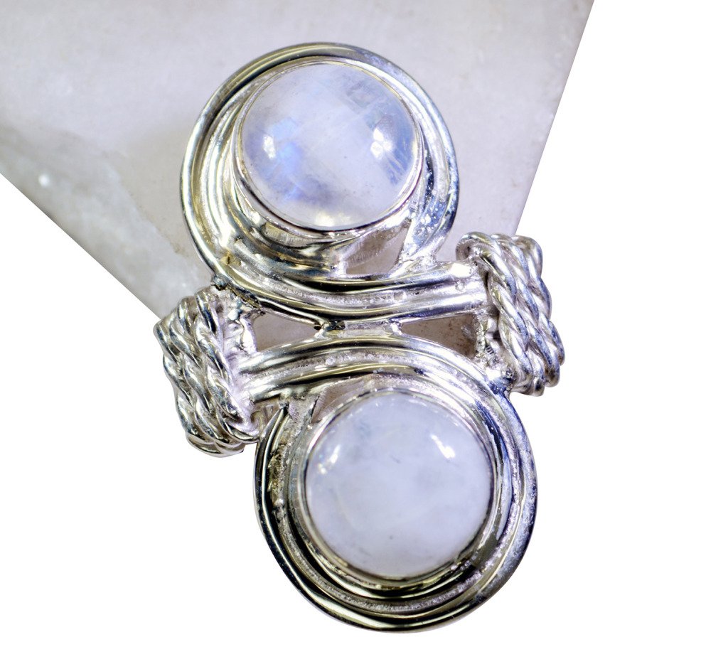 Riyo Rainbow  Silver Wholesale Finger Armor Ring Sz 9 Srrmo9-64008