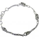 Riyo Green 925 sterling silver Green Amethyst Bracelet marvelous handmade jewelr