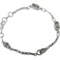Riyo Green 925 sterling silver Green Amethyst Bracelet marvelous handmade jewelr