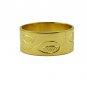 Riyo A Plain 18kt Gold Plated Fine Ring Gprpla95-120008