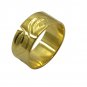 Riyo A Plain 18kt Gold Plated Fine Ring Gprpla95-120008