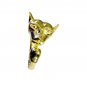 Riyo A Plain 18kt Gold Plated Leopard Ring Gprleo60-220001