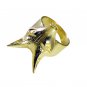 Riyo A Plain 18kt Gold Plated Leopard Ring Gprleo60-220001
