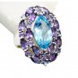 Riyo Blue Topaz Old Silver Jewelry Handmade Ring Sz 7 Srbto7-10057