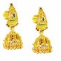 Riyo Plain Gold Plated Plain Earring cute handmade western jewelry GPEJHU-120039