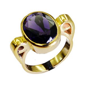 Riyo Amethyst Cz 18 C Gold Plated Bridal Rings Sz 6 Gpramcz6-88004