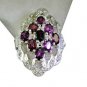 Riyo Garnet Childrens Silver Jewellery Class Ring Sz 7.5 Srgar7.5-26142