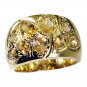 Riyo Citrine Cz  Gold Plated Wedding Bands Sz 8.5 Gprcicz8.5-94021