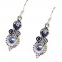 Riyo Labradorite Silver Jewelry Earrings Silver Earring Designs L 1.5in Selab-42