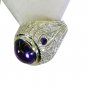 Riyo Amethyst Silver Sterling Purity Ring Jewellery Sz 7 Srame7-2110