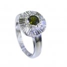 Riyo Tourmaline Western Silver Jewelry Silver Promise Ring Sz 5.5 Srtou5.5-84014