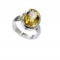 Riyo Citrine Silver Jewellery Suppliers Wide Silver Ring Sz 9.5 Srcit9.5-14071