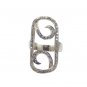 Riyo 925 Solid Sterling Silver Dramatic Ring Srwhcz90-110024