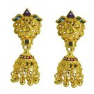 Riyo Plain Gold Plated Plain Earring good-looking handmade modern jewelry GPEJHU