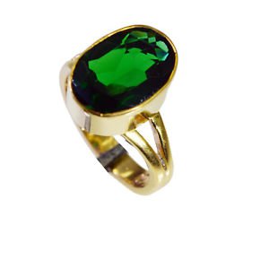 Riyo Emerald Cz 18-Kt Y Gold Fashion Mothers Ring Sz 7.5 Gpremcz7.5-96110