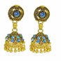Riyo Plain Gold Plated Plain Earring scenicbonny handmade jewelry websites GPEJH