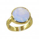 Riyo Purple Gold Plated Fire Opal CZ Ring bonnie handmade jewellery shop GPRFOCZ