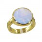 Riyo Purple Gold Plated Fire Opal CZ Ring bonnie handmade jewellery shop GPRFOCZ