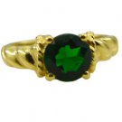 Riyo Green Emerald Cz  18kt Gold Plated Complex Ring Gpremcz70-96134