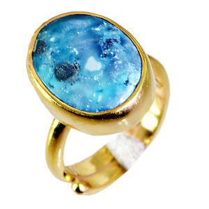 Riyo Turquoise Buy Gold Plated Jewelry Classic Day Rings Sz 5 Gprtur5-82008
