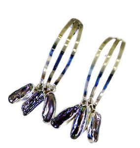Riyo Pearl Artisan Silver Jewelry Gems Jewellery L 3.5in Sepea-56007