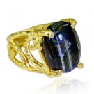 Riyo Tiger Eye 18.Kt Gold Plated Toe Ring Jewelry Sz 8 Gprtey8-80015