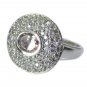 Riyo Tourmaline Cast Silver Jewelry Mourning Ring Sz 7 Srtou7-84083