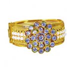 Riyo Multi Alloy Plain Bangle pulchritudinous designer gemstone jewellery MFBAN-