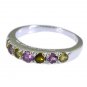 Riyo Tourmaline Elegant Silver Jewelry Mori Ring Sz 7.5 Srtou7.5-84122