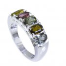 Riyo Tourmaline Village Silver Jewelry Silver Mesh Ring Sz 5.5 Srtou5.5-84011