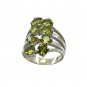 Riyo Green Peridot 925 Solid Sterling Silver Proof Ring Srper80-58051