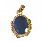 Riyogems Green Onyx Gold Plated India Locket Pendant L 1.2in Gppgon-30053