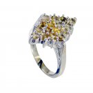 Riyo Citrine Silver  Silver Toe Ring Jewelry Sz 8.5 Srcit8.5-14057