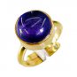 Riyo Amethyst 18 Kt Gold Plated Classic Day Rings Sz 6.5 Gprame6.5-2023
