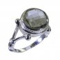 Riyo Green 925 sterling silver Green Amethyst Ring bonny gemstone handmade jewel