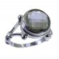Riyo Green 925 sterling silver Green Amethyst Ring bonny gemstone handmade jewel