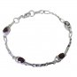 Riyo Red 925 sterling silver Garnet Bracelet fine handmade jewelry store SBRAGAR