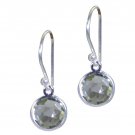 Riyo Green 925 sterling silver Green Amethyst Earring pleasant jewelry store onl