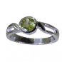 Riyo Green 925 sterling silver Peridot Ring perfect gemstone jewelry handmade SR