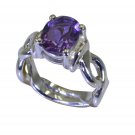 Riyo Purple Amethyst 925 Solid Sterling Silver Everyday Ring Srame65-2181