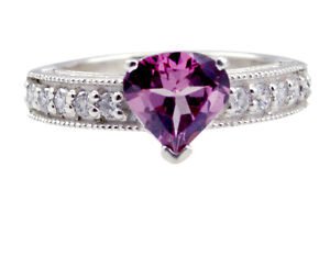 Riyo Red Garnet 925 Solid Sterling Silver Slender Ring Srgar70-26267