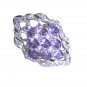 Riyo Amethyst Silver Jewelry Wholesale Contemporary Silver Ring Sz 5.5 Srame5.5-