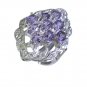 Riyo Amethyst Silver Jewelry Wholesale Contemporary Silver Ring Sz 5.5 Srame5.5-