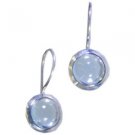 Riyo A Blue Topaz 925 Solid Sterling Silver Masculine Earring L 1in Sebto-10056